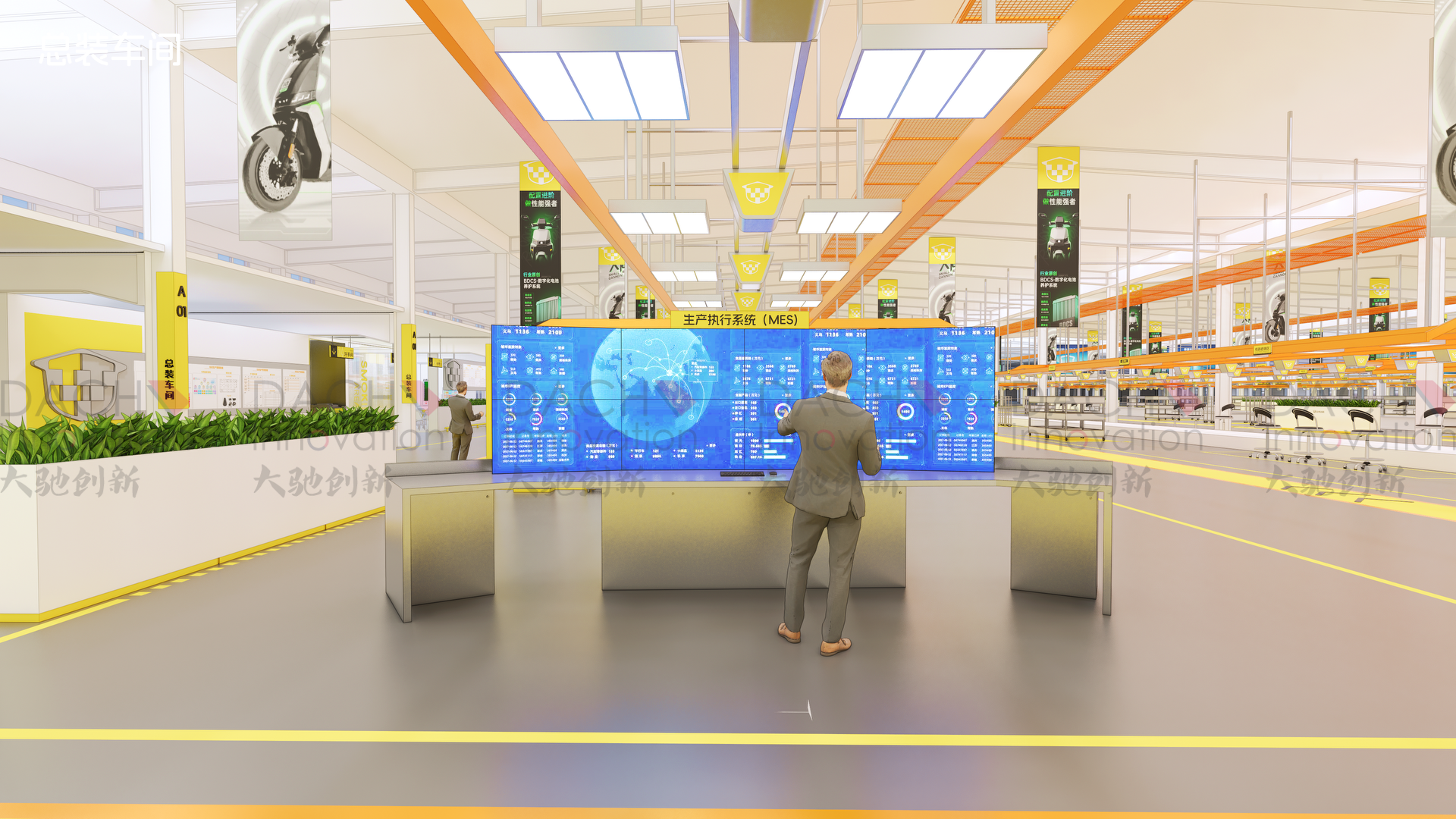 展厅设计 绿源标杆工厂设计案例_万华科学：上海大驰